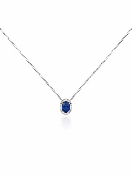 Collar Recarlo Mujer in Oro Zaffiro 0.63 Ct XE 239/BZF1 - XE 239/BZF1